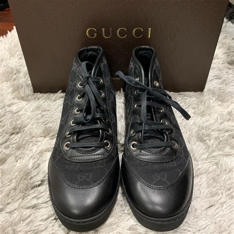 gucci mid tops|topi gucci original.